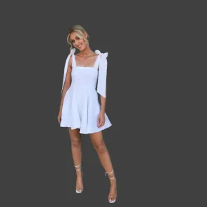 Summer Dress 2024 White Mini Dress