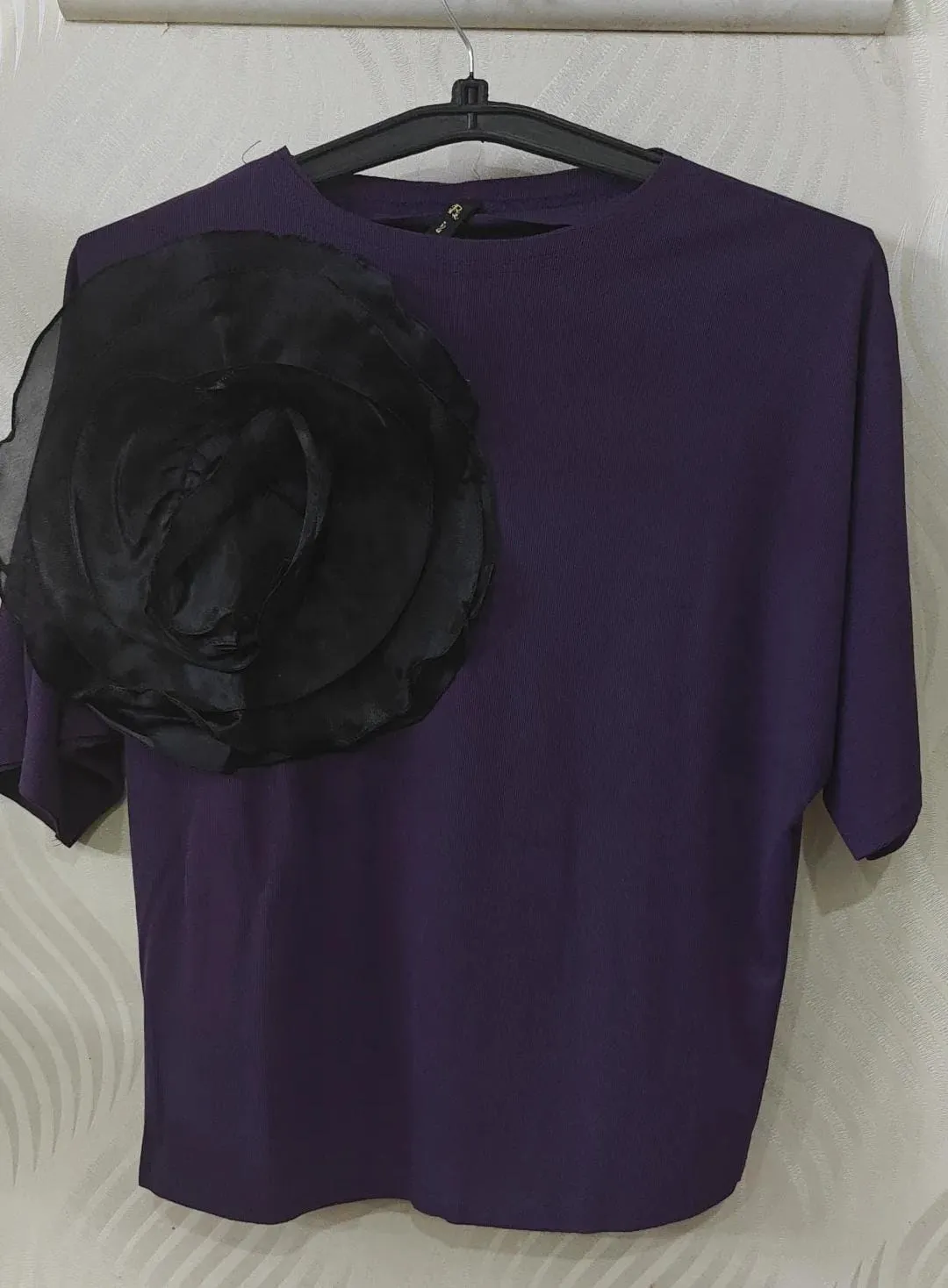 Summer organza flower top
