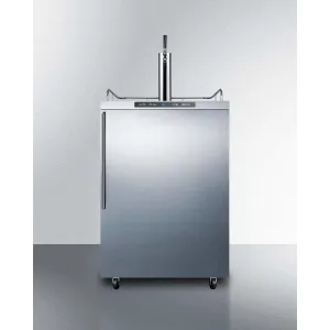 Summit 24" Wide Outdoor Single Tap Kegerator SBC635MOS7HV