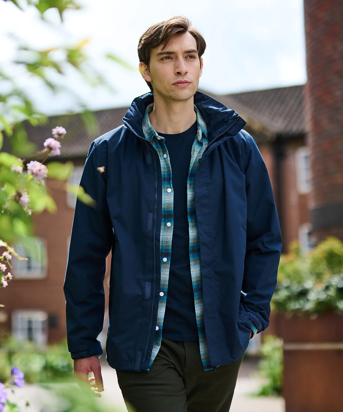 Sun Orange/Seal Grey - Ardmore waterproof shell jacket