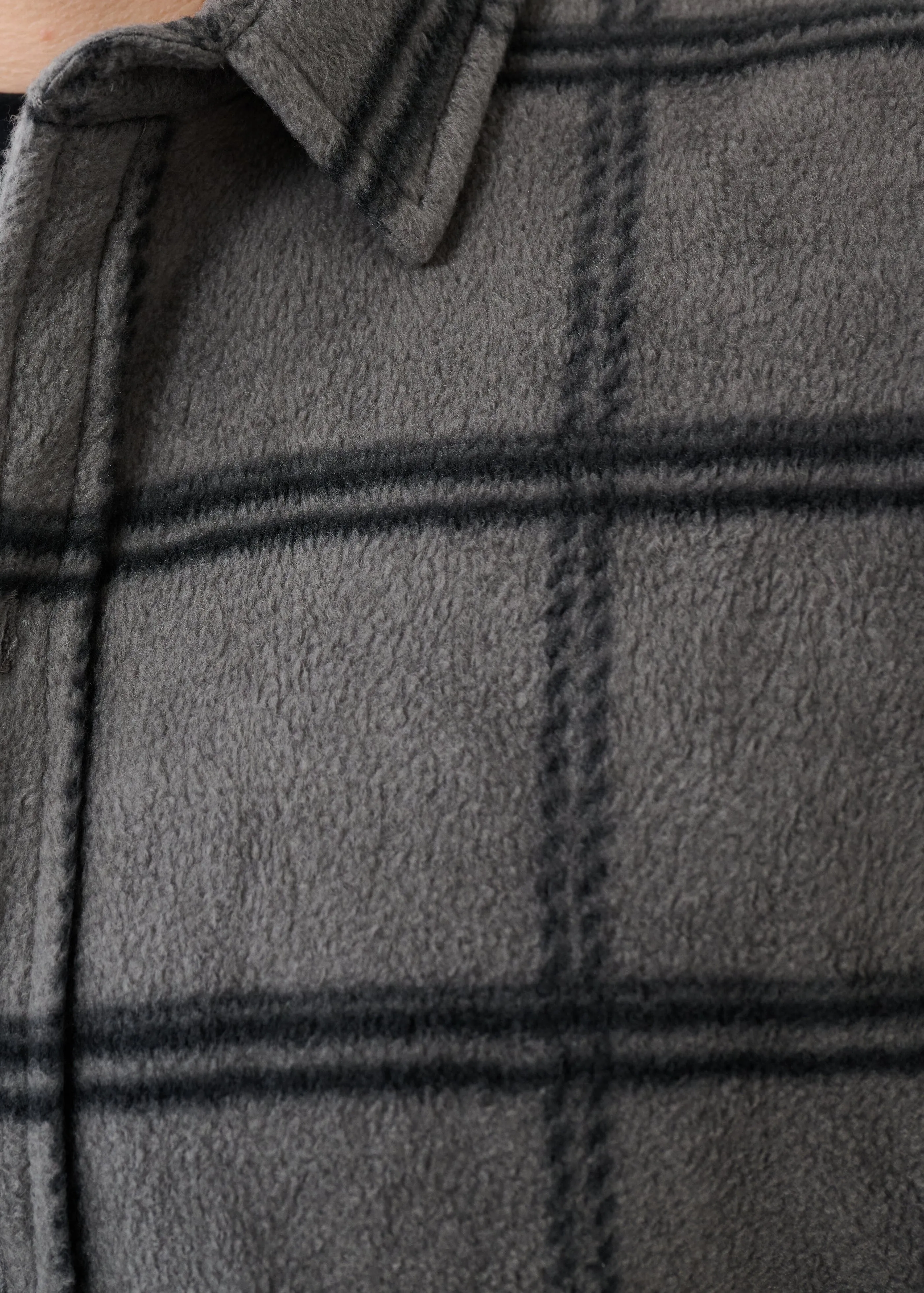 Sunday Shirt Jacket | Grey Check