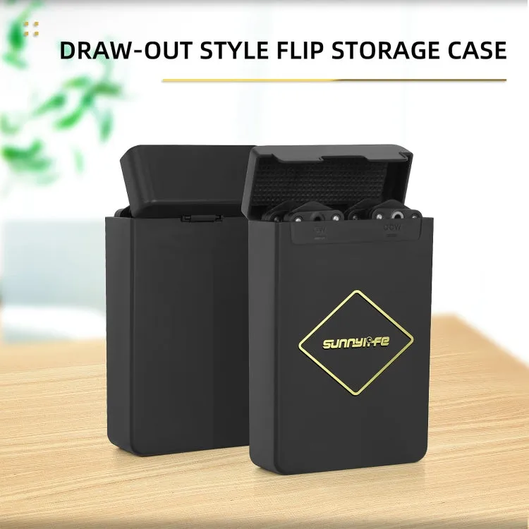 Sunnylife M3-SN376 2 Pairs Propeller Blade   Storage Box for DJI Mavic 3(Orange)