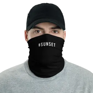 #SUNSET Hashtag Neck Gaiter