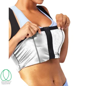 Super Sweat Fat Burner Zip Tank Top