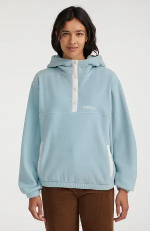 Superfleece Half Zip Hoodie | Adley Blue