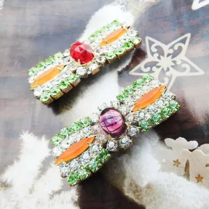 Superior quality buttons bow-shaped