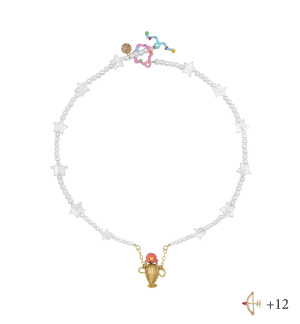 Susan Alexandra Zodiac Star Pearl Necklace