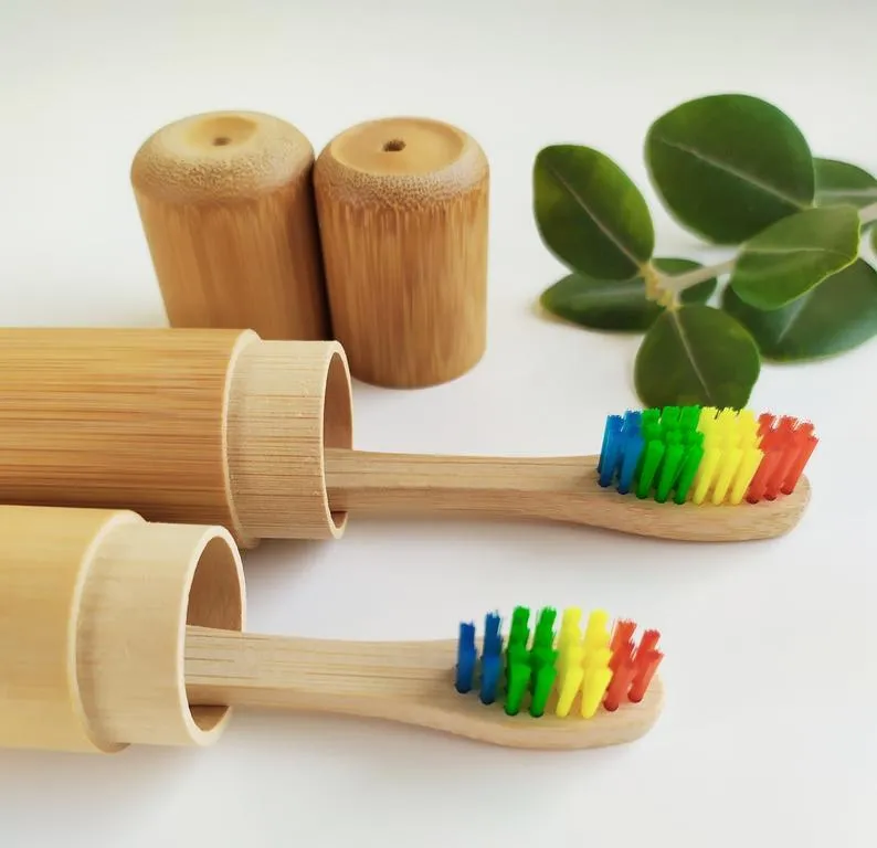Sustainable Bamboo Travel Toothbrush Case: Lightweight, Natural, and Biodegradable
