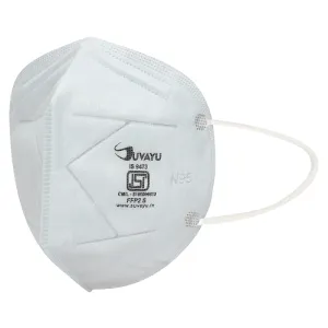 Suvayu N-95 ISI Certified A.I.I.M.S Approved 5-Layer FFP2 Mask - GREY