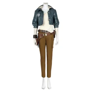 SW Outlaws Kay Vess Game Figure Cosplay Costume Outfits Halloween Carnival Suit