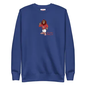 Swag Lion Embroidered Unisex Premium Adult Sweatshirt