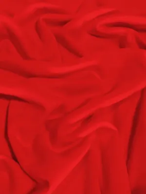Sweatshirt & Apparel Polar Fleece Fabric / Red / Sold By The Yard