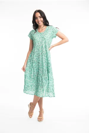 Sweet Bias Green Dress