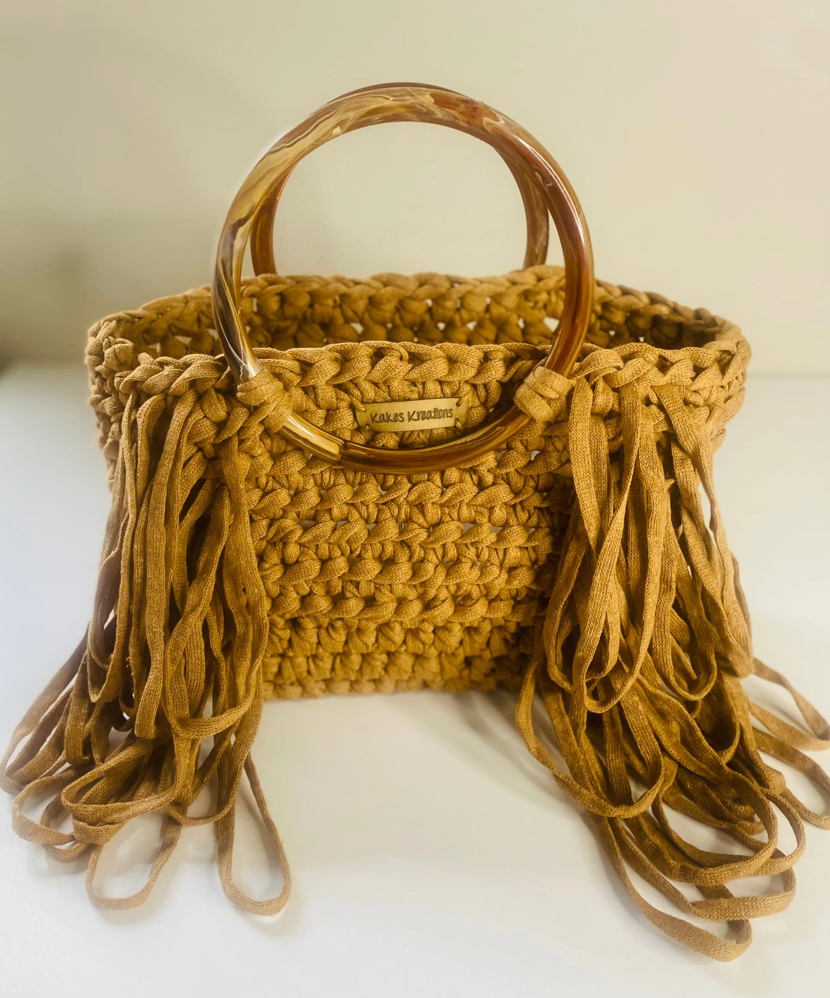 Sweetdrop MINI LITE tote, Kreations by V Luxury Handbag