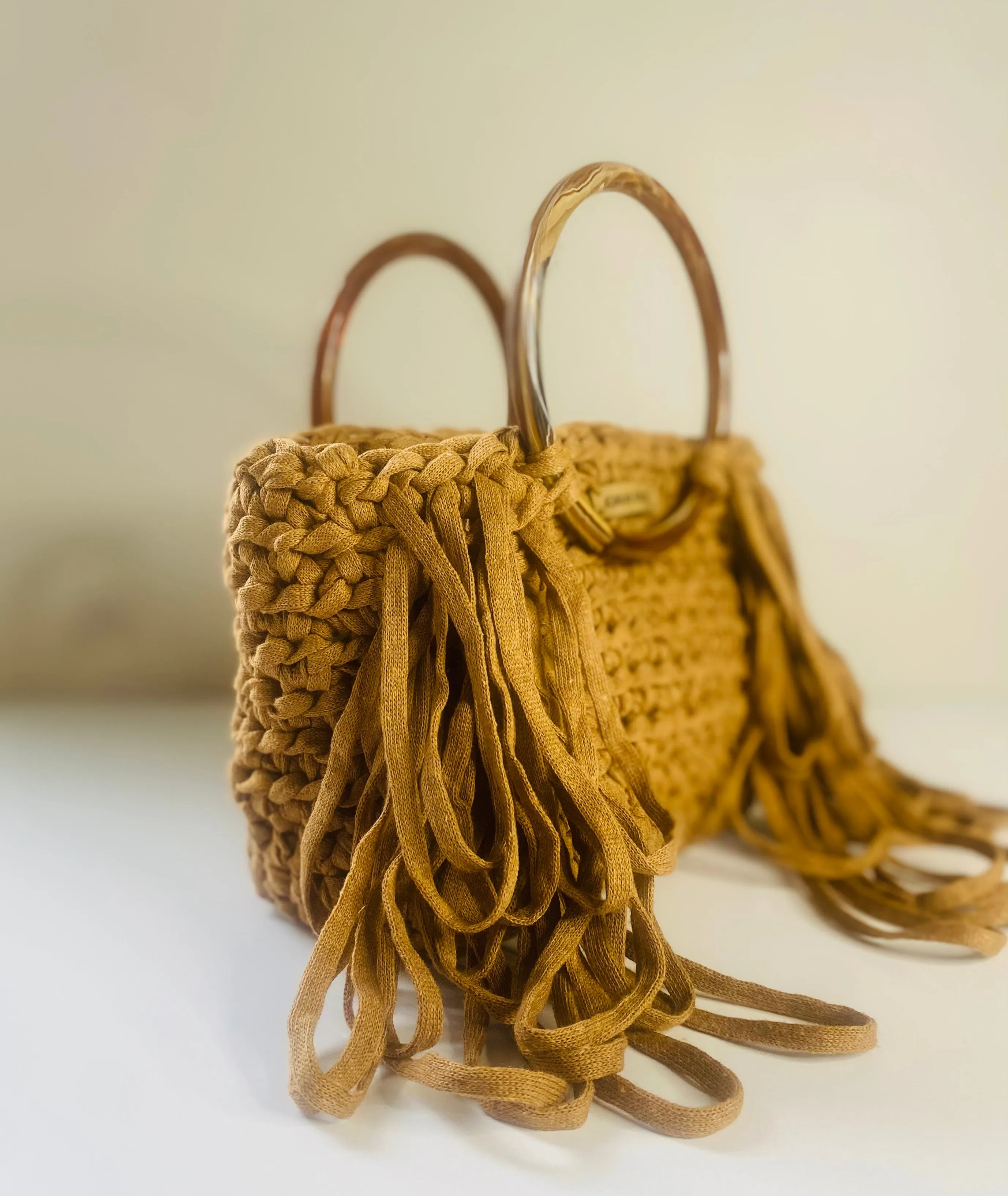 Sweetdrop MINI LITE tote, Kreations by V Luxury Handbag