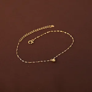 Swirl Chain Anklet