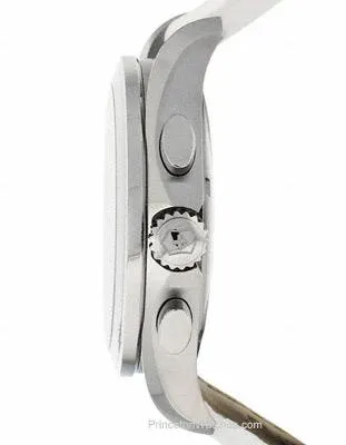 Swiss Army Ladies Chrono Classic - White Enamel Dial - Leather - Ceramic Bezel