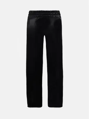 S*x Tape Tracksuit Bottoms Wet Gloss Black