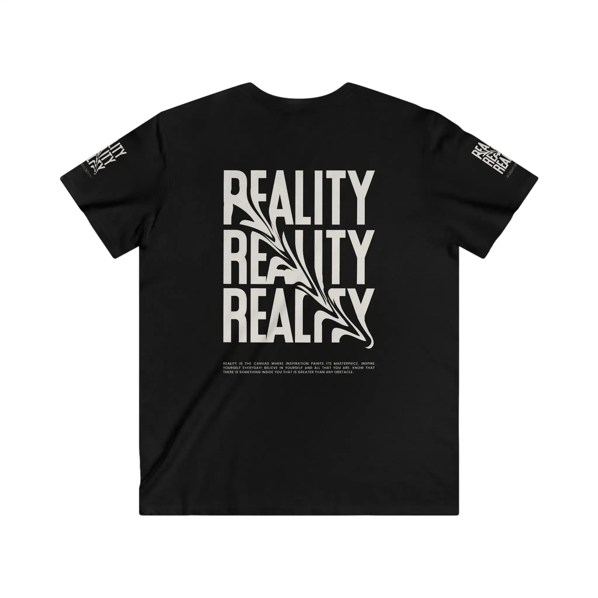 T-shirt Fitted Tee Shirt - Men's V-Neck Short Sleeve Basic Design