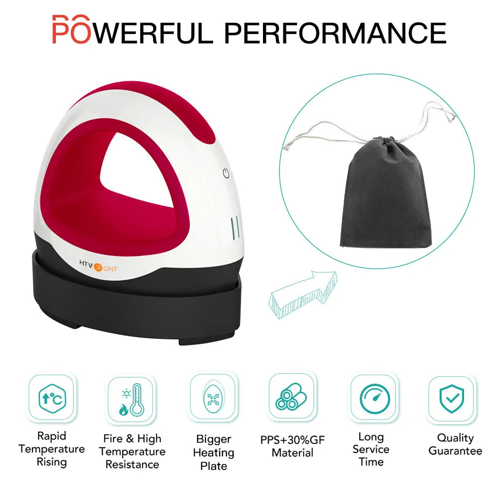 [T-shirts Bundle] Mini Heat Press Machine   2 pcs T-shirts & Materials Bundle ≥$60