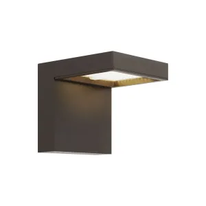 Taag 10 In. LED Outdoor Wall Sconce 3000K Bronze Finish