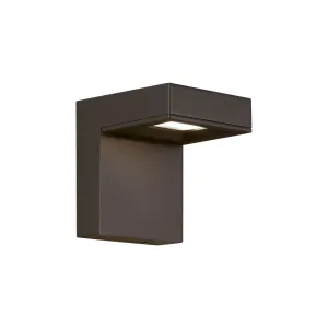 Taag 6 In. PC|SP LED Outdoor Wall Sconce 4000K Bronze Finish
