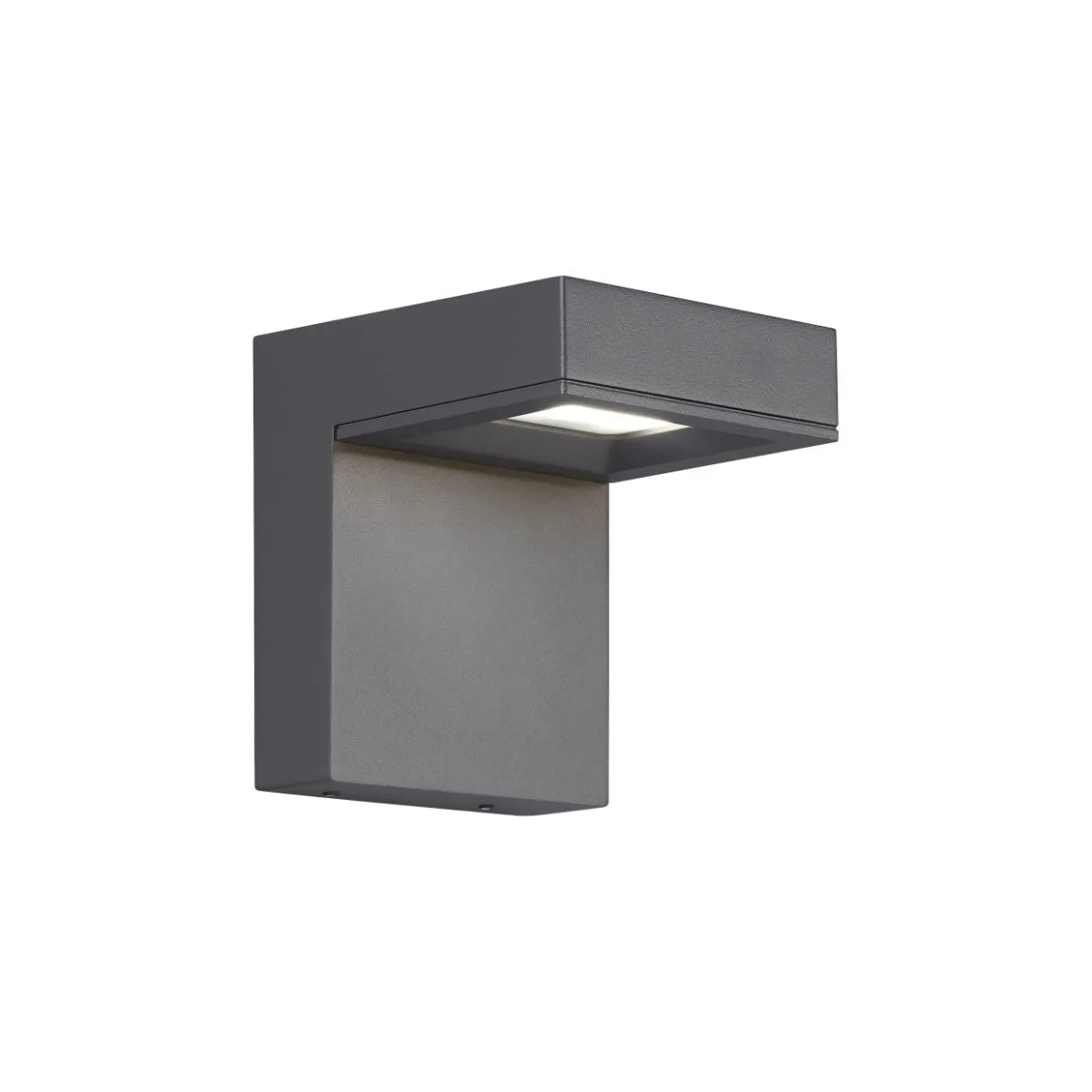 Taag 6 In. PC|SP LED Outdoor Wall Sconce 4000K Gray Finish