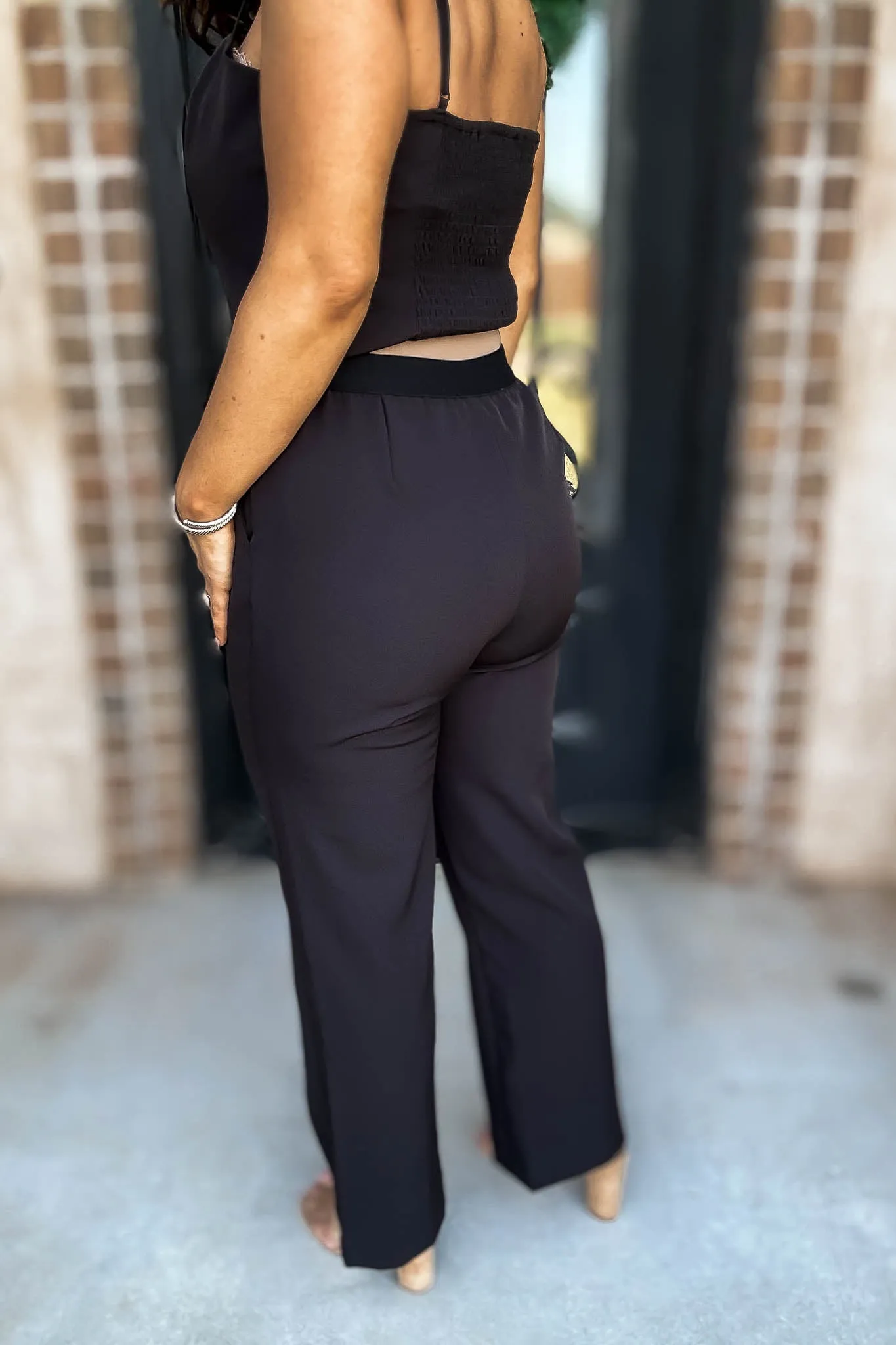 Take Me Out Tonight Black Pants