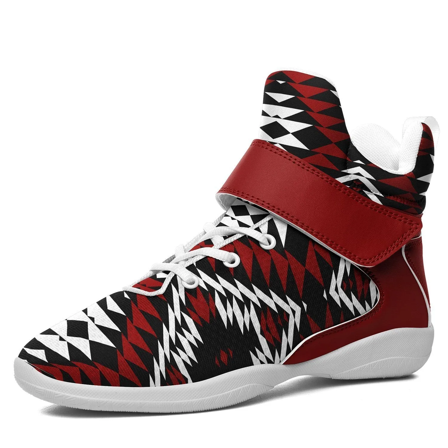 Taos Wool Ipottaa Basketball / Sport High Top Shoes - White Sole