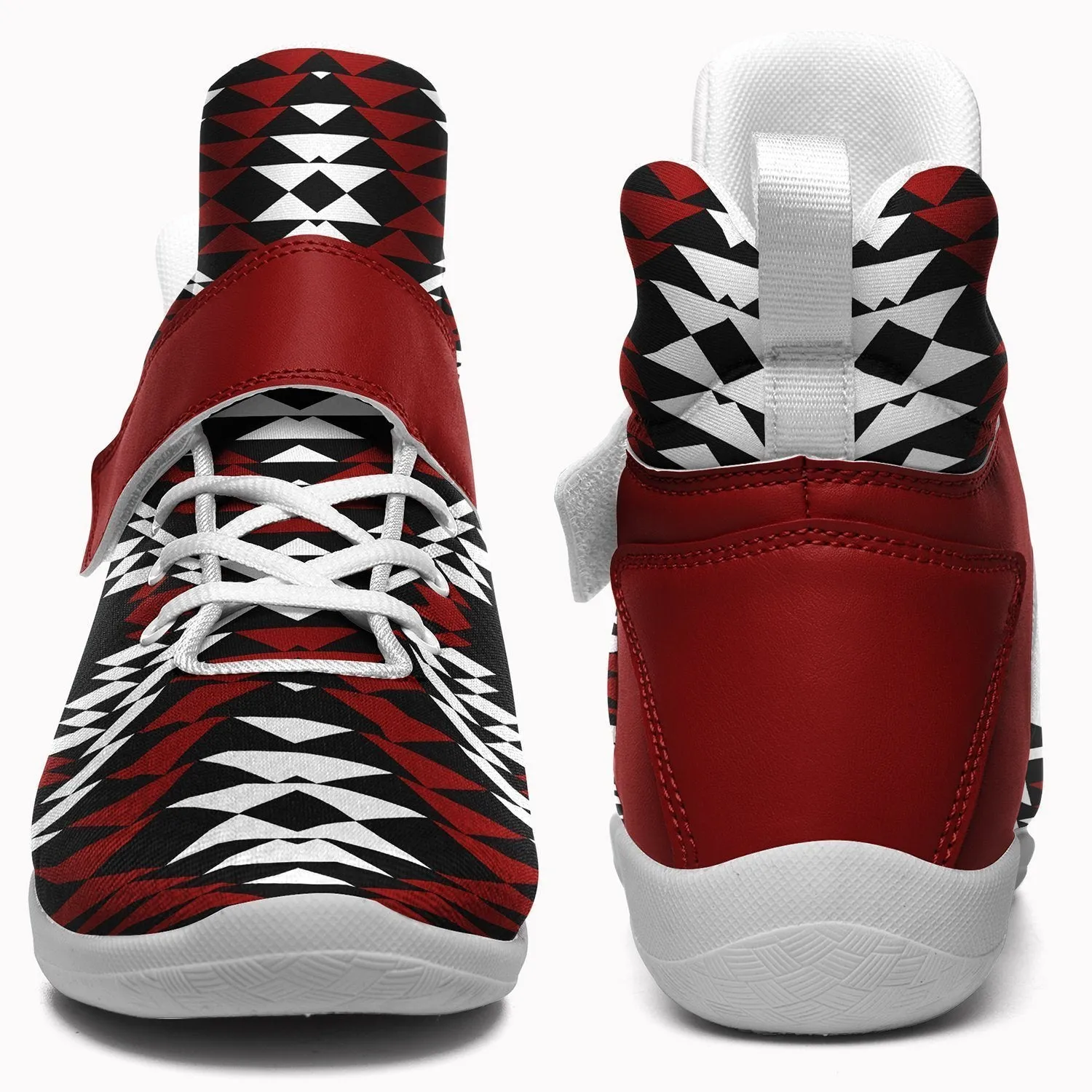 Taos Wool Ipottaa Basketball / Sport High Top Shoes - White Sole