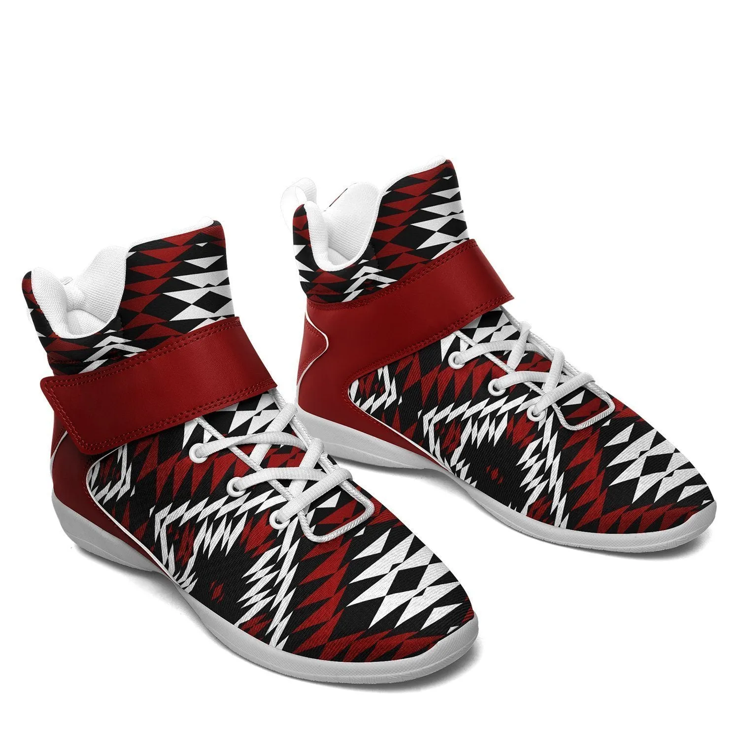 Taos Wool Ipottaa Basketball / Sport High Top Shoes - White Sole