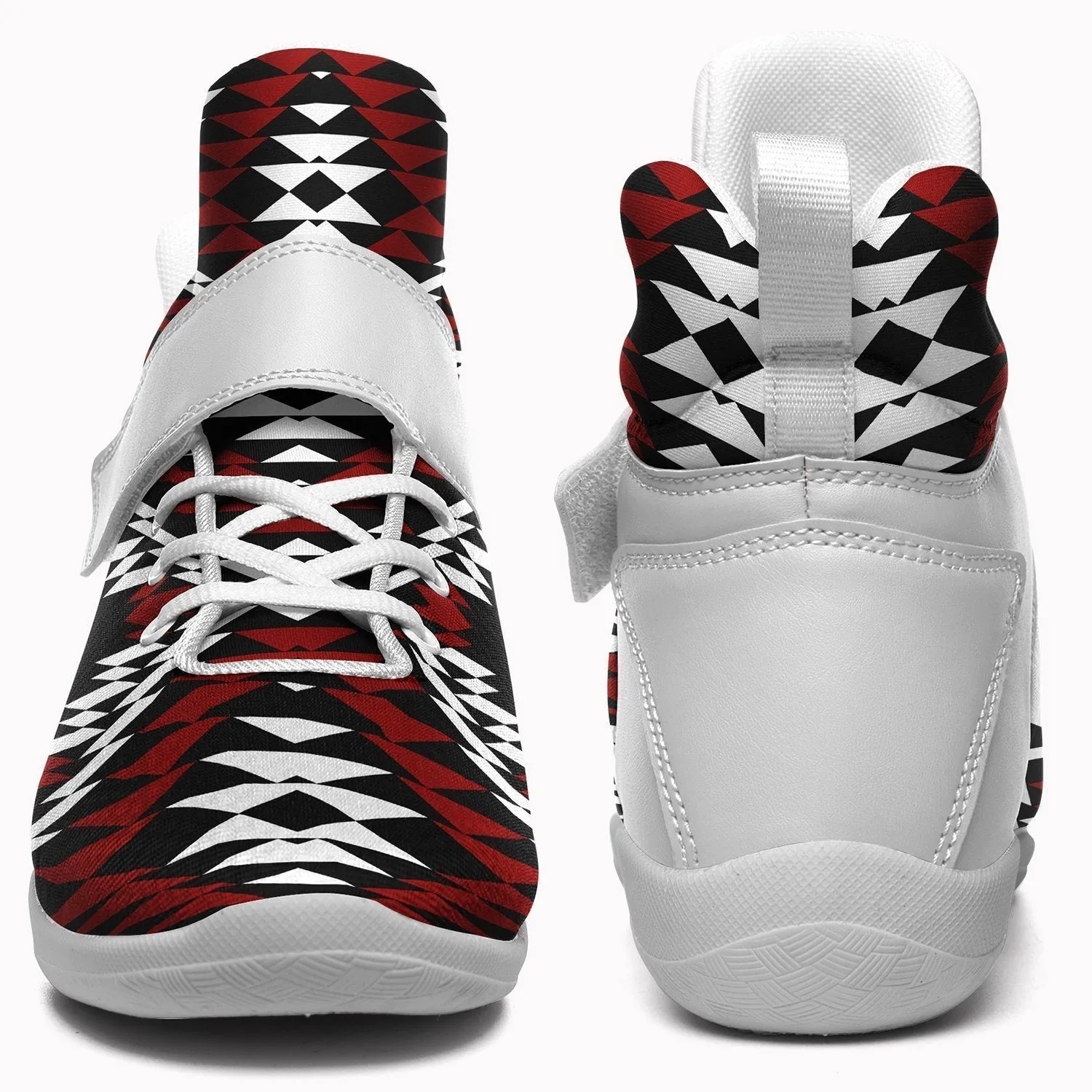 Taos Wool Ipottaa Basketball / Sport High Top Shoes - White Sole