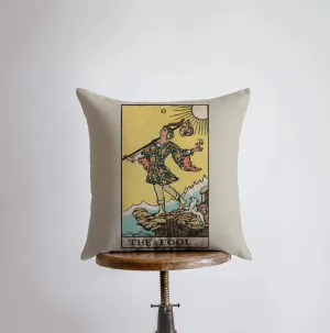 Tarot Card | Zodiac | The Fool | Astrology | Throw Pillow | Home Decor | Room Decor | Astrology Sign