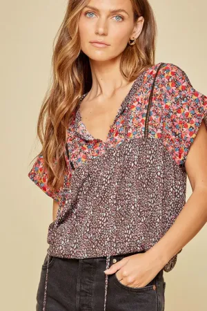 Tassel Me Around Top. Also in Plus size.