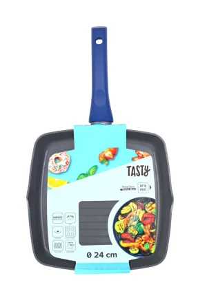 Tasty Grill Pan 24cm - Denim Blue