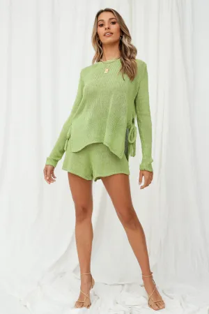Te Amo Knit Set Green