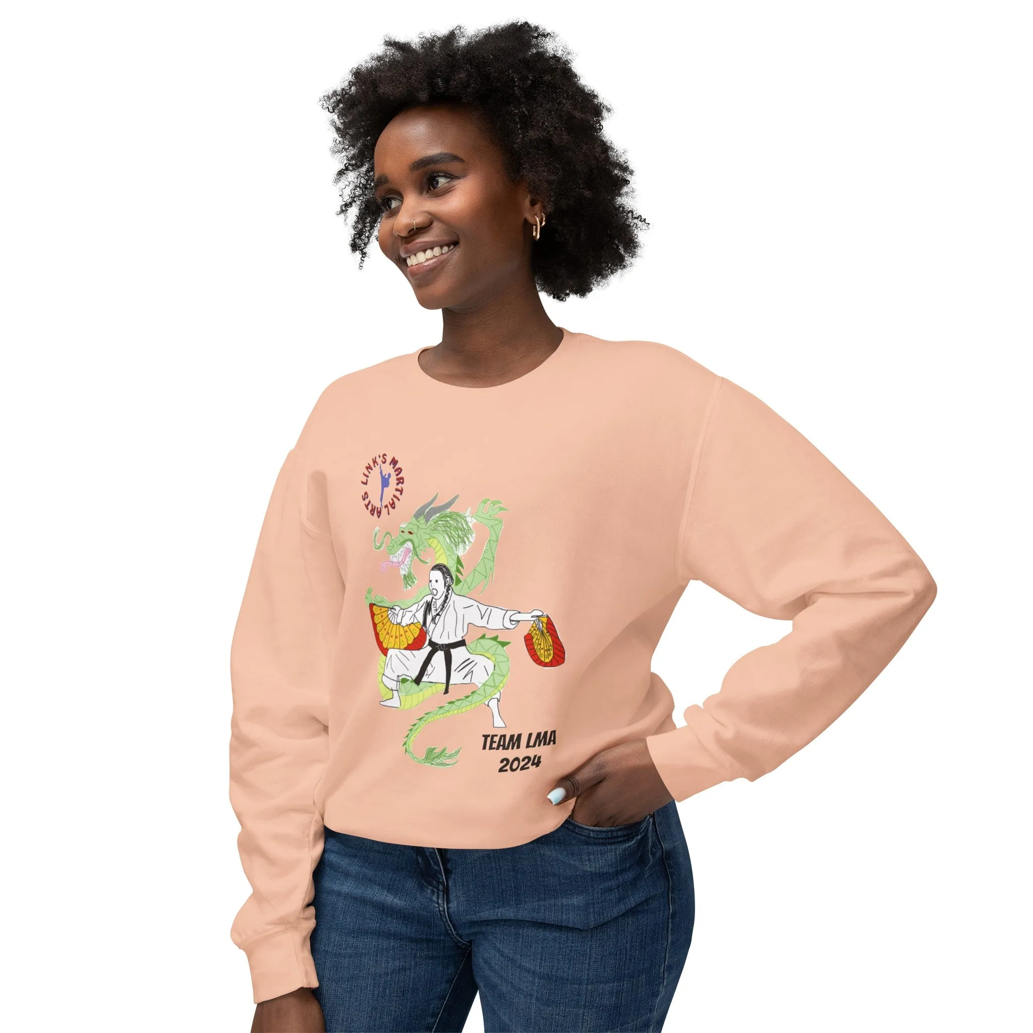 Team LMA 2024 Unisex Lightweight Crewneck Sweatshirt