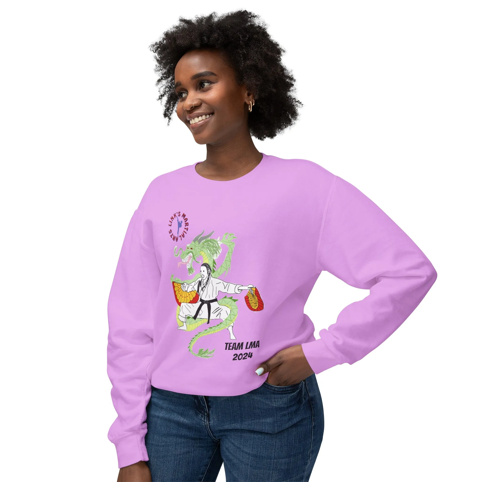 Team LMA 2024 Unisex Lightweight Crewneck Sweatshirt