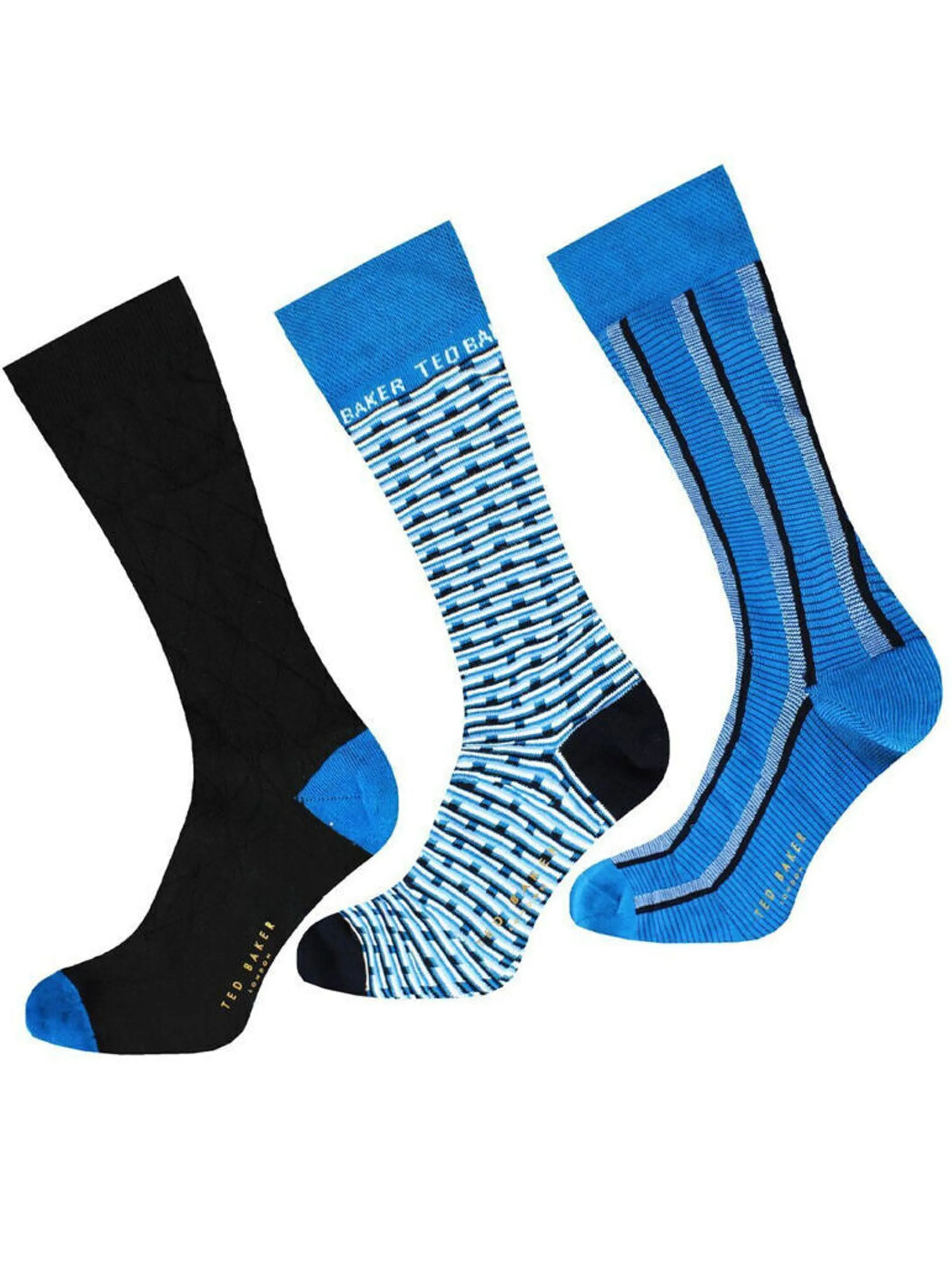 Ted Baker | Mens Crew Socks 3 Pack Gift Set