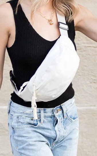TEEK - Nylon Crescent Sling Belt Fanny Bag