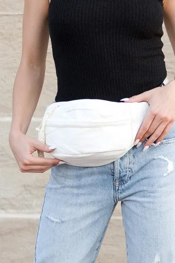 TEEK - Nylon Crescent Sling Belt Fanny Bag