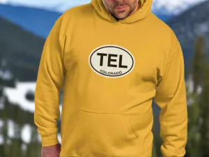 Telluride Mens Hoodie - Warm Gear for Colorado Mountain Fans