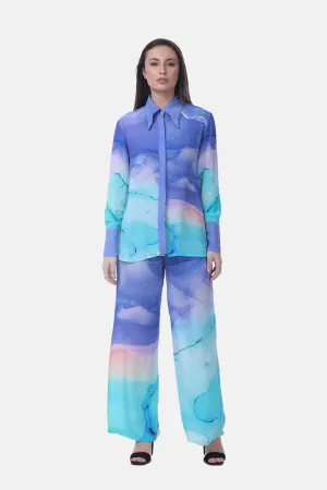 TEMPER BLUE - ANAYA SHIRT