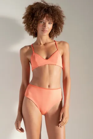Textured rib sporty top