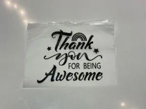 Thank You Cosmetic Bag
