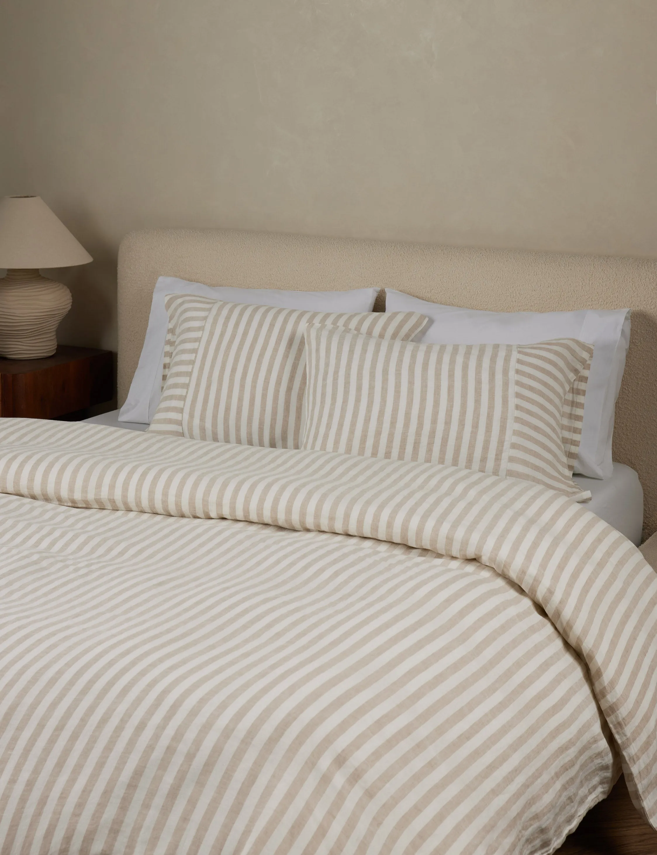 Thayer Striped European Flax Linen® Sham