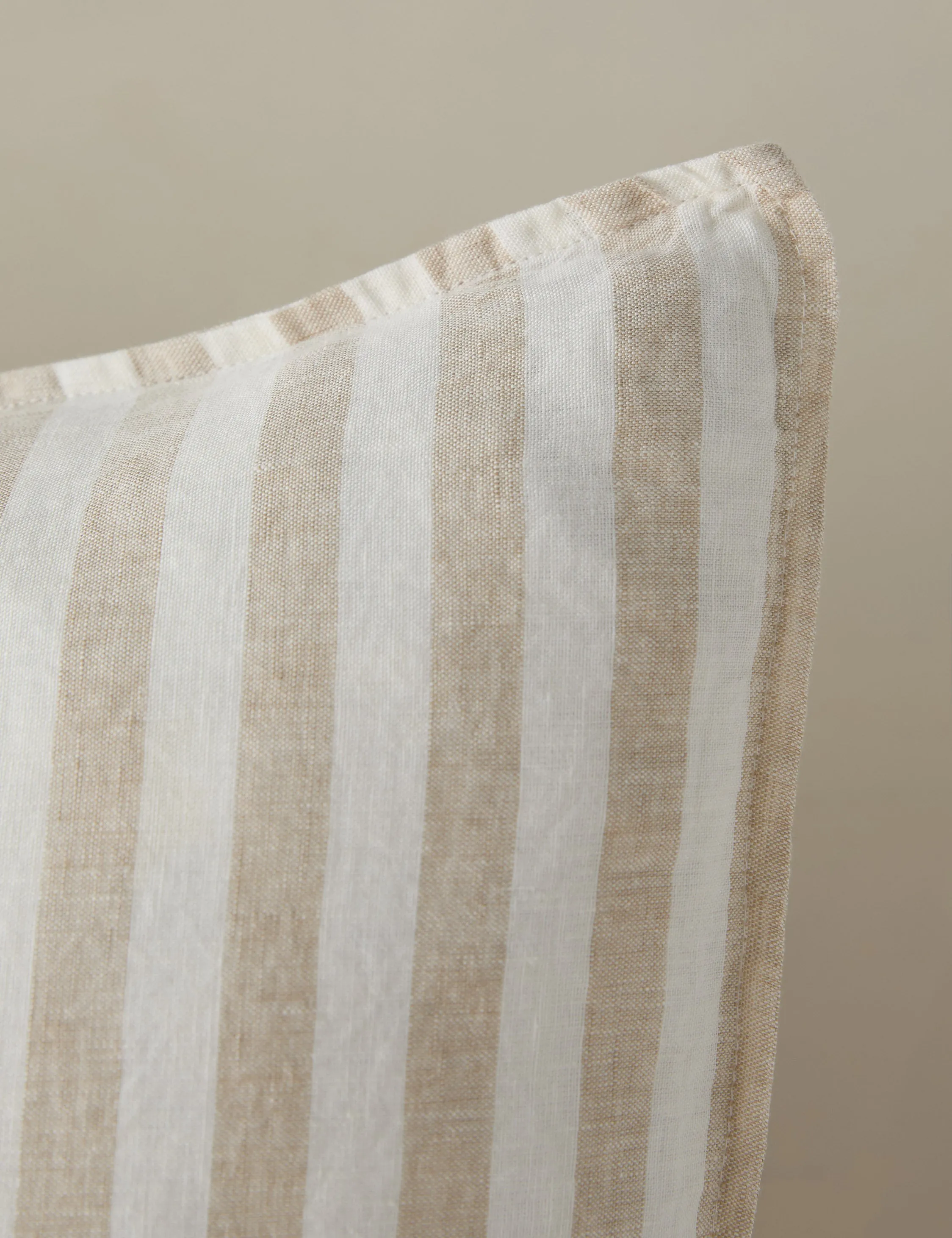 Thayer Striped European Flax Linen® Sham