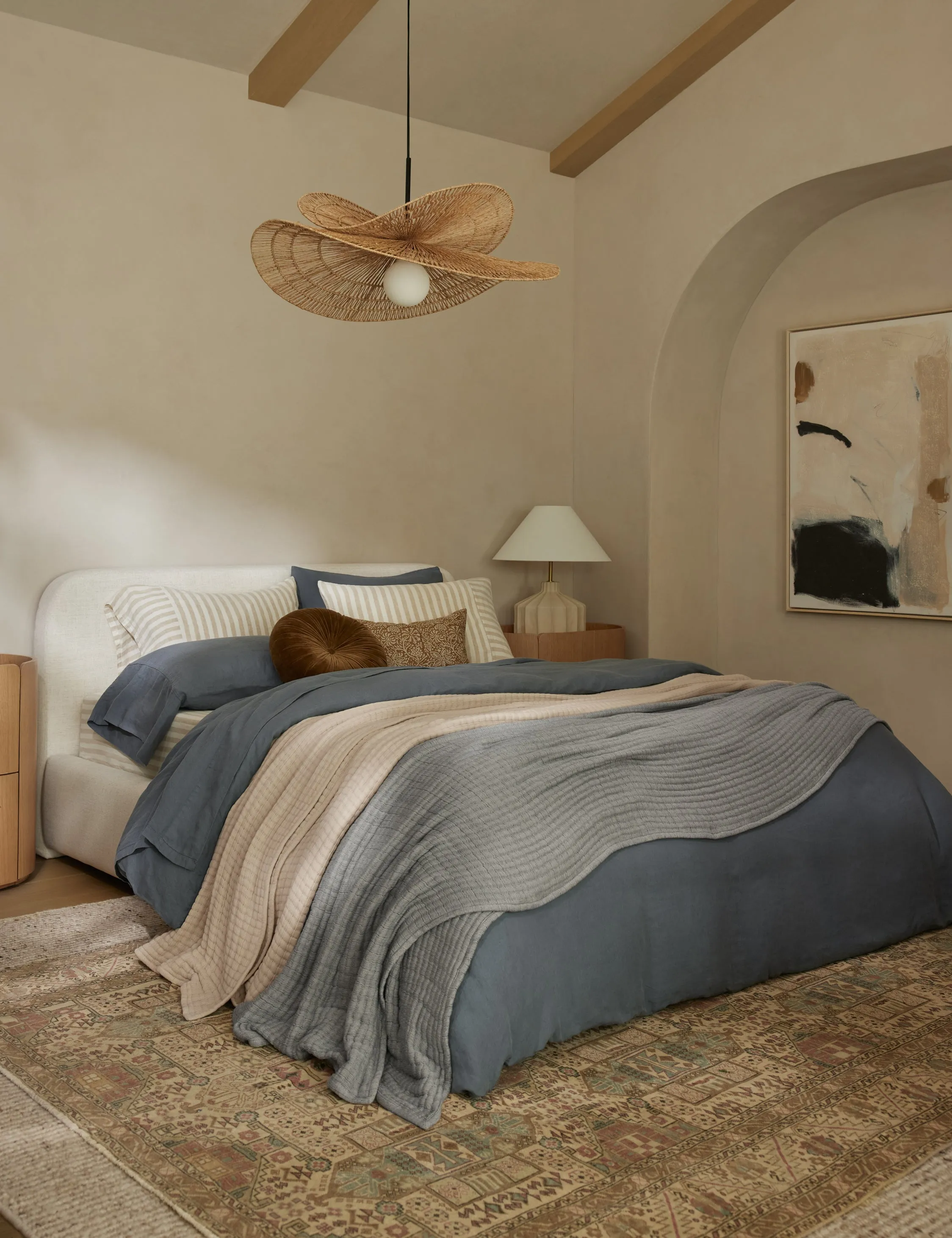Thayer Striped European Flax Linen® Sham