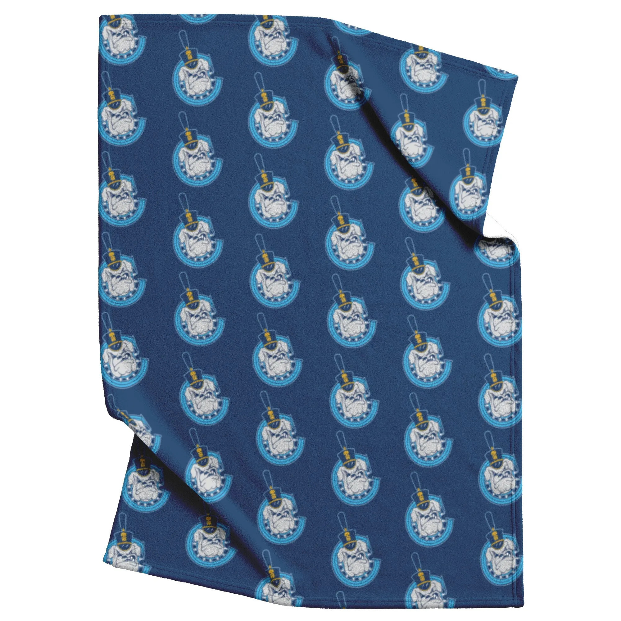 The Citadel, C Spike logo, Navy Blanket
