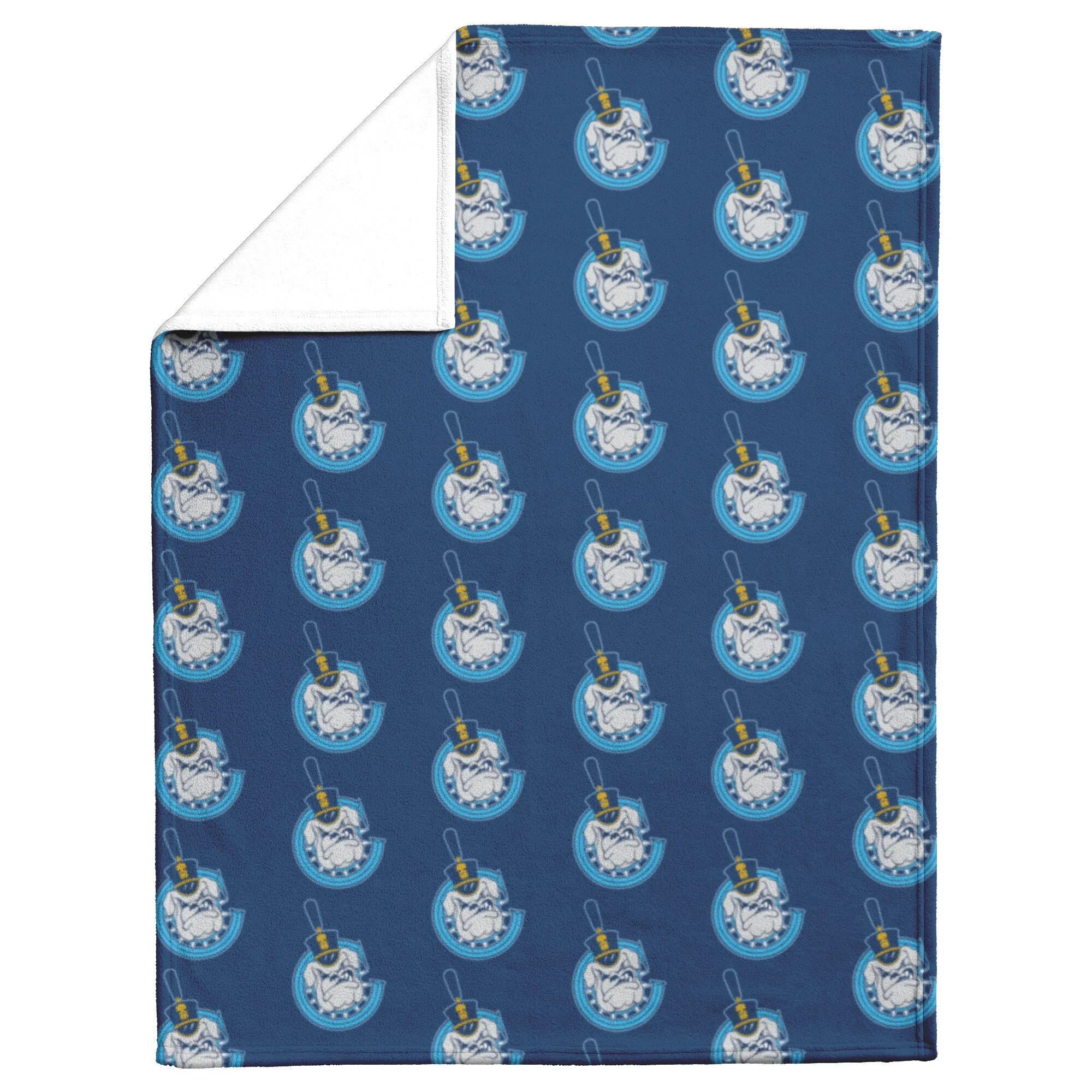 The Citadel, C Spike logo, Navy Blanket